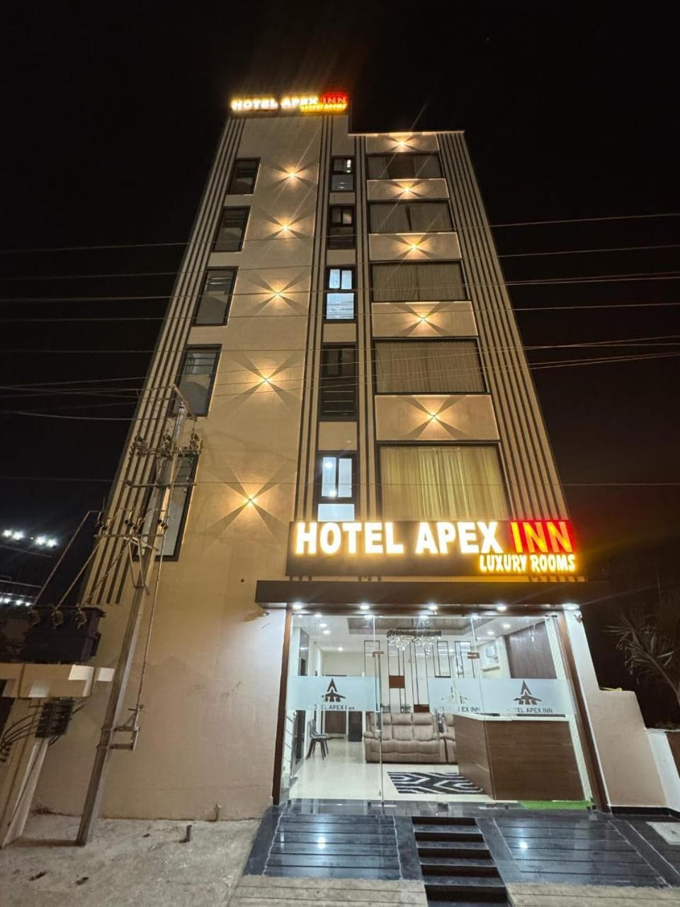 Hotel Apex Inn Hyderabad Airport Exteriör bild